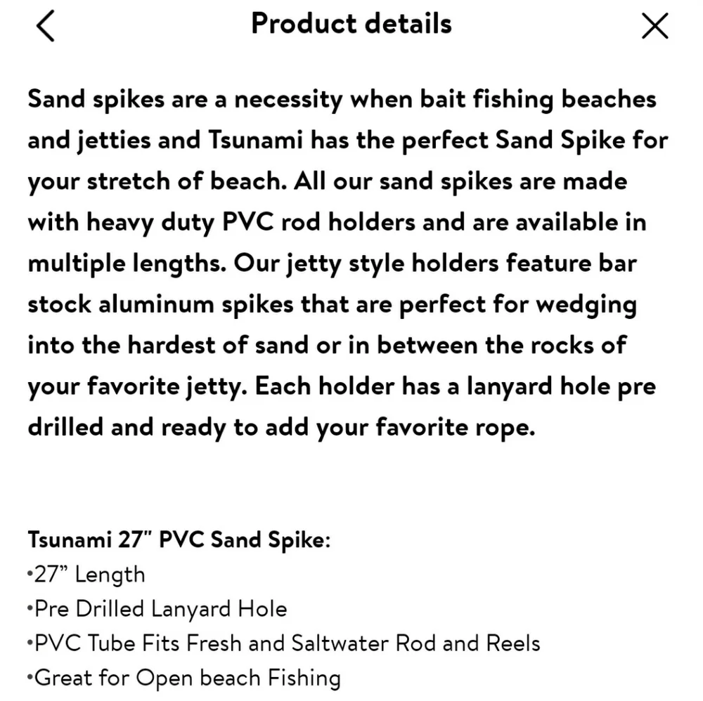 Sand Spikes